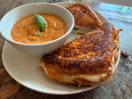 Cuppa, Cuppa, Cuppa - French Toast Grilled Cheese
