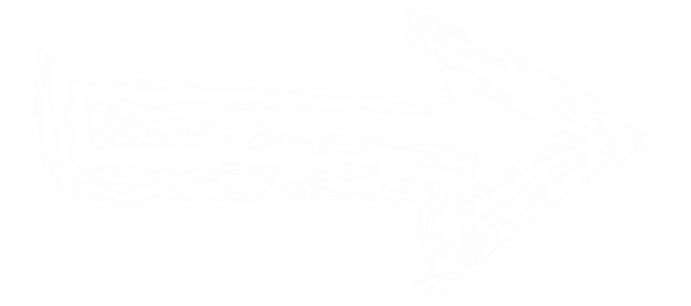 Orange Hand-Drawn Arrow