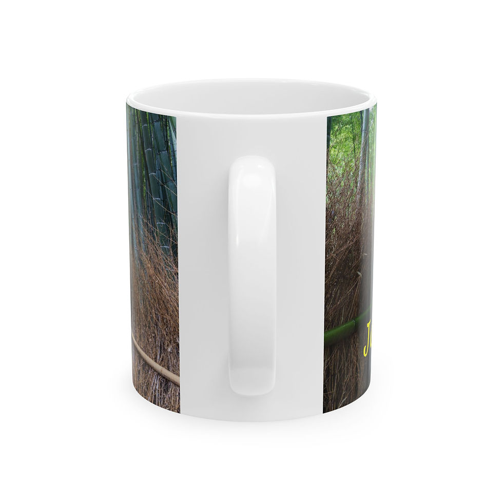 Thumbnail: Japan - Kyoto Bamboo Forest Right-Handed Ceramic Photo Mug