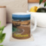 Thumbnail: California - Monterey Coastal Beach Left-Handed Ceramic Photo Mug
