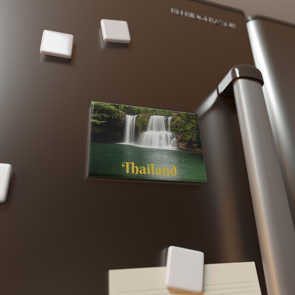 Thumbnail: Thailand - Waterfall Rectangular Magnet