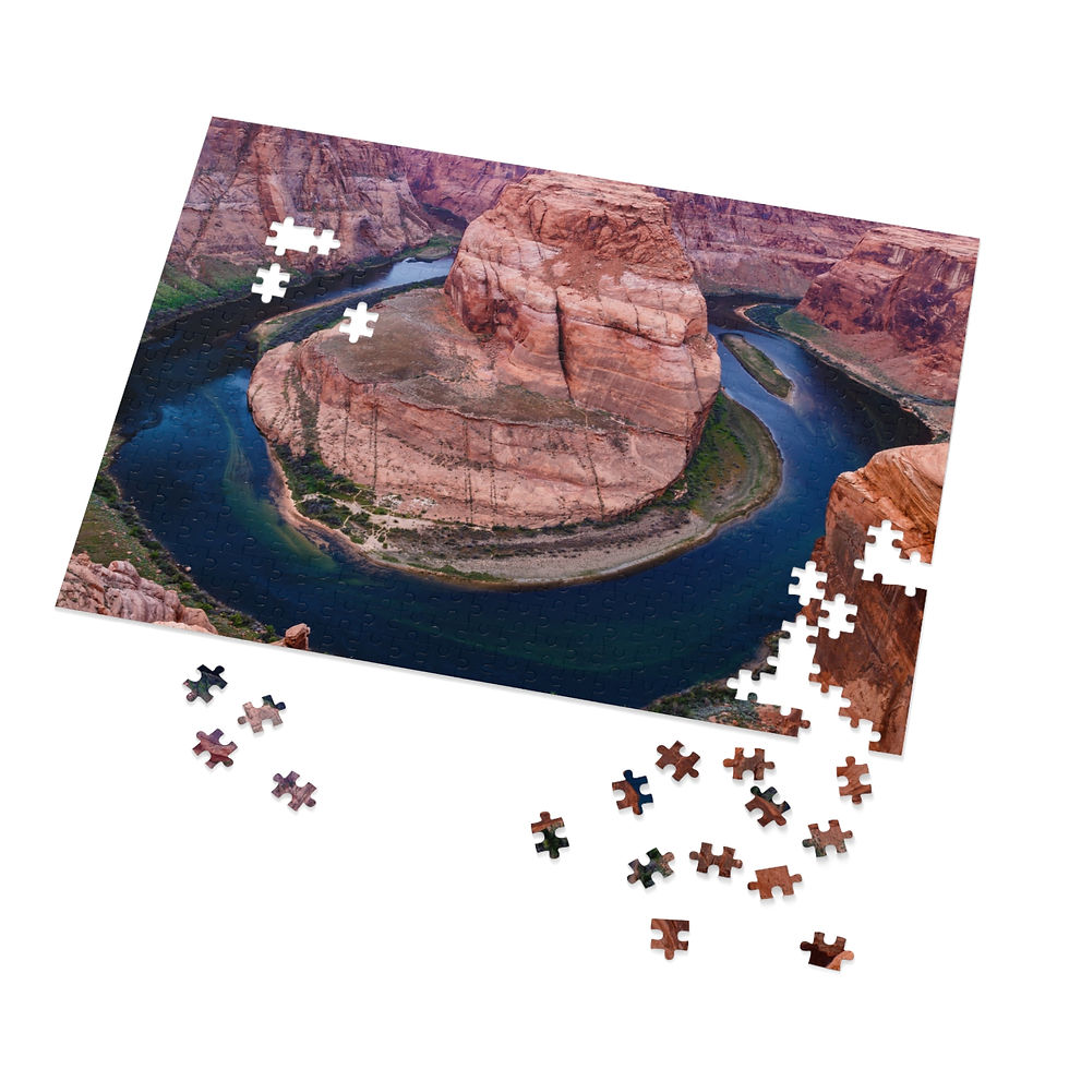 Thumbnail: Arizona - Horseshoe Bend Jigsaw Puzzle with Tin (252, 500, 1000-Piece)
