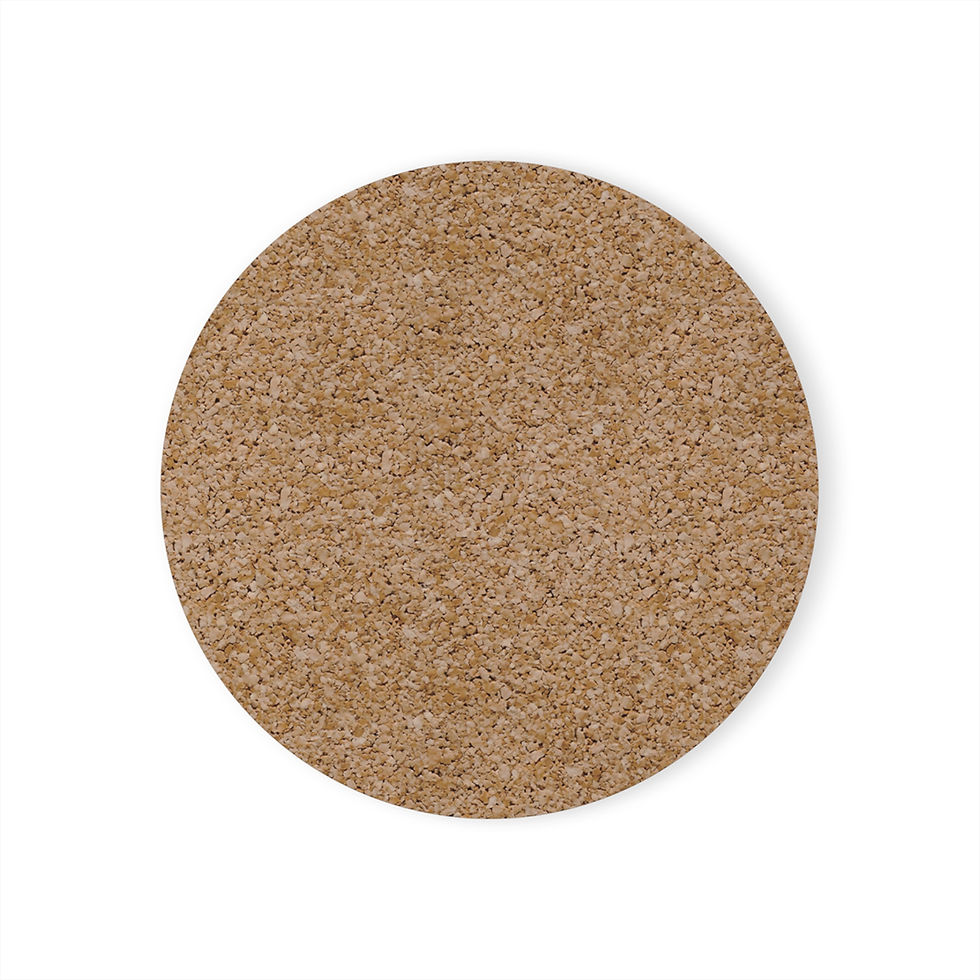 Thumbnail: Missouri - Serene Japanese Garden Landscape Cork-Backed Coaster (Single)