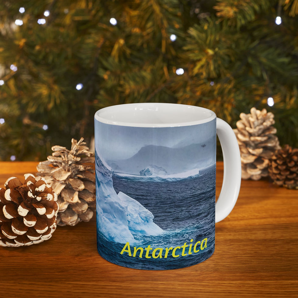 Thumbnail: Antarctica - Iceberg Left-Handed Ceramic Photo Mug