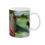Thumbnail: Wildlife - Gecko Tropical Flower Left-Handed Ceramic Photo Mug