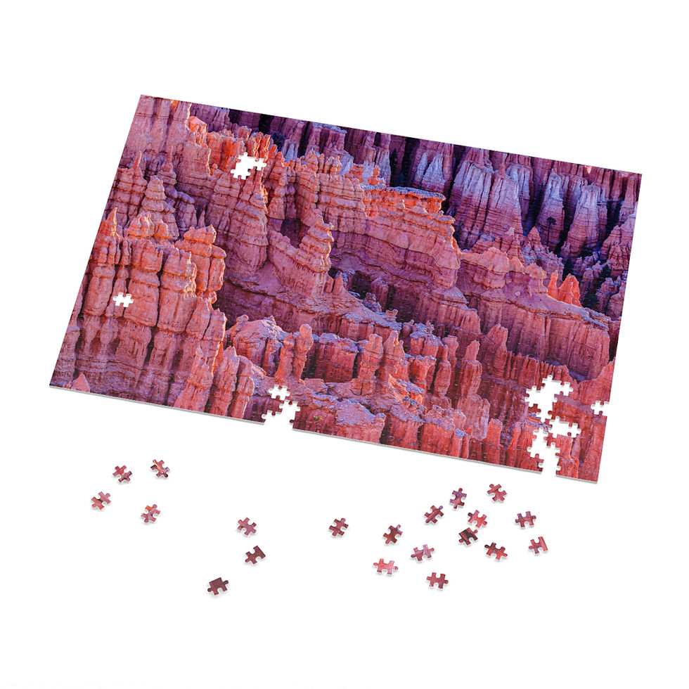 Thumbnail: Utah Bryce Canyon Hoodoos Jigsaw Puzzle with Tin (252, 500, 1000-Piece)