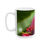 Thumbnail: Wildlife - Gecko Tropical Flower Right-Handed Ceramic Photo Mug