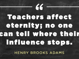 Teachers: The Candles Lighting Our Way…