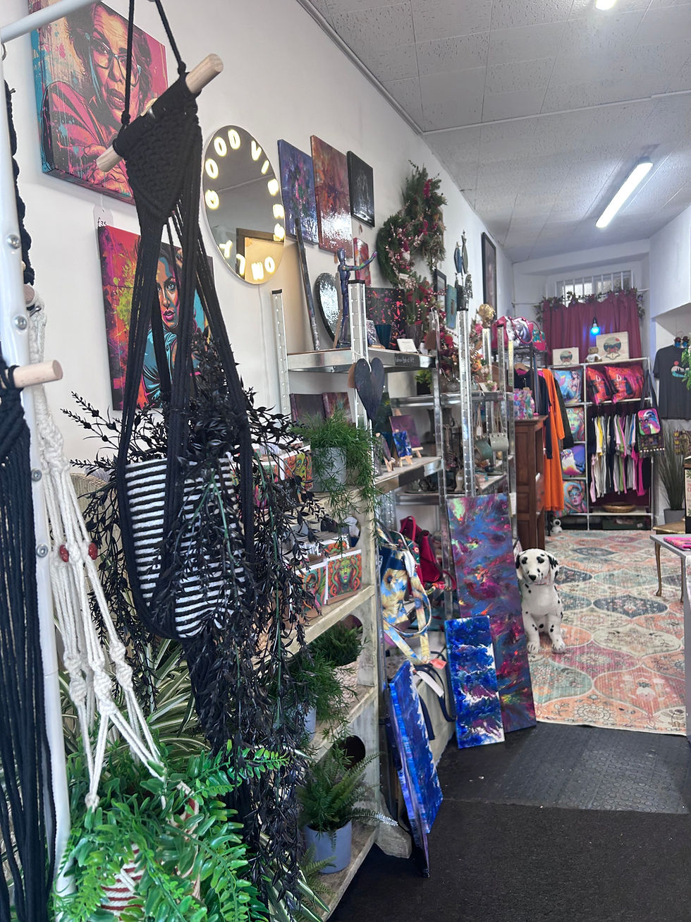 some of the artisan shelves