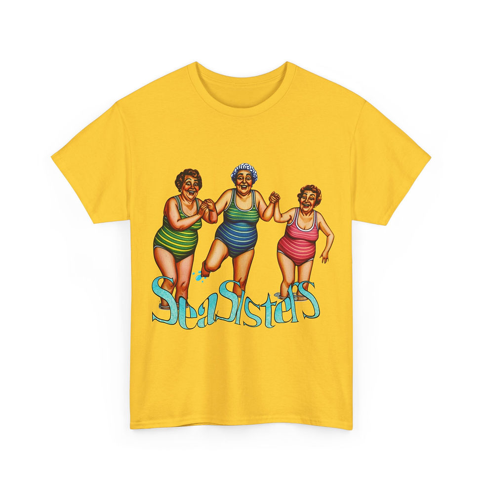 The "Sea Sisters Wave" T Shirt– Friendship, Frolics & Fabulousness