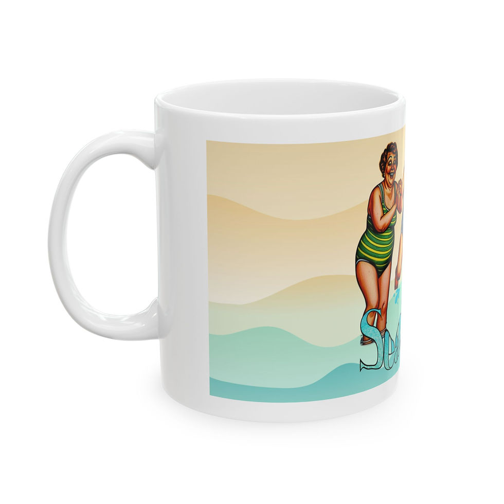 Sea Sisters Wave 'Together' Mug – A Right Splash of Joy