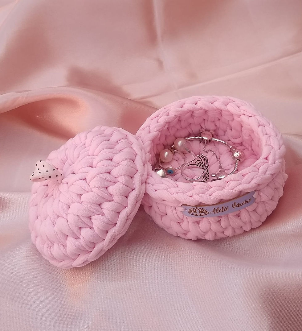 Miniatura: Porta Joias Eterna Inspiração Rosa