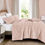 Thumbnail: Pink Faux Fur Comforter Set