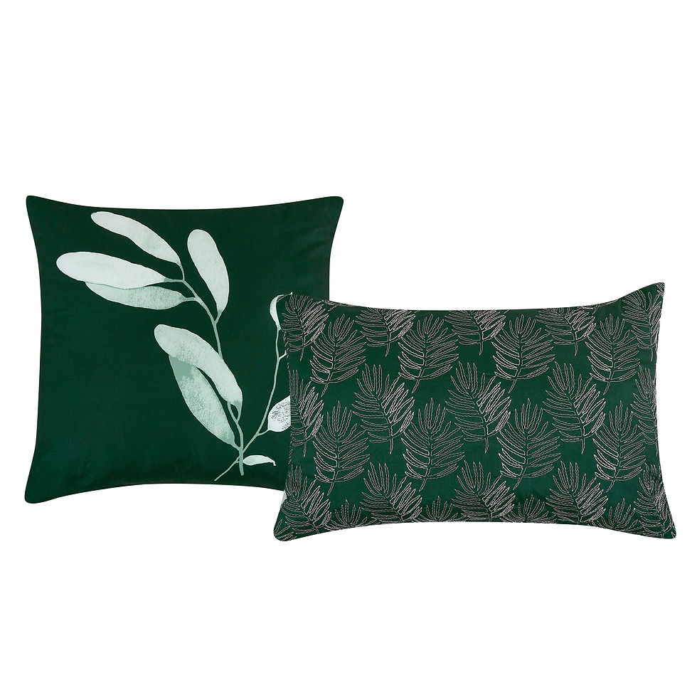 Thumbnail: Bed in a Bag Green Pillows