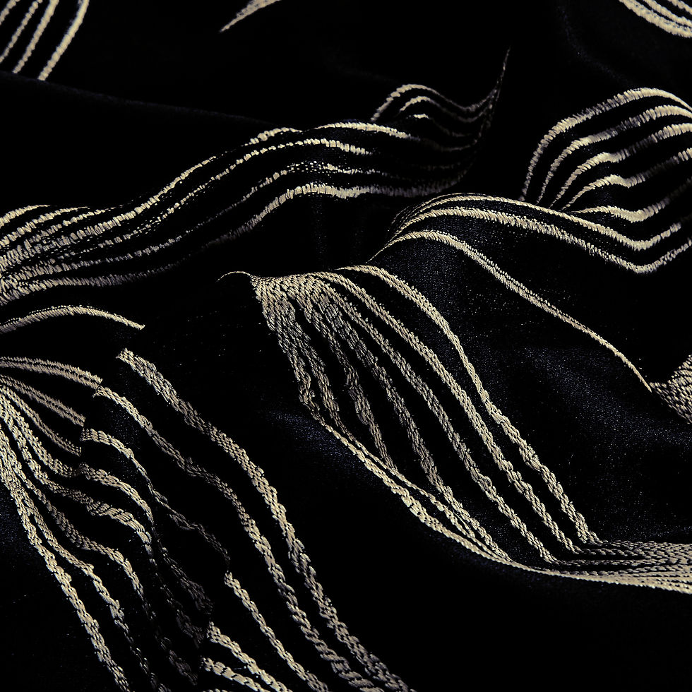 Thumbnail: Leaf Jacquard Comforter Set