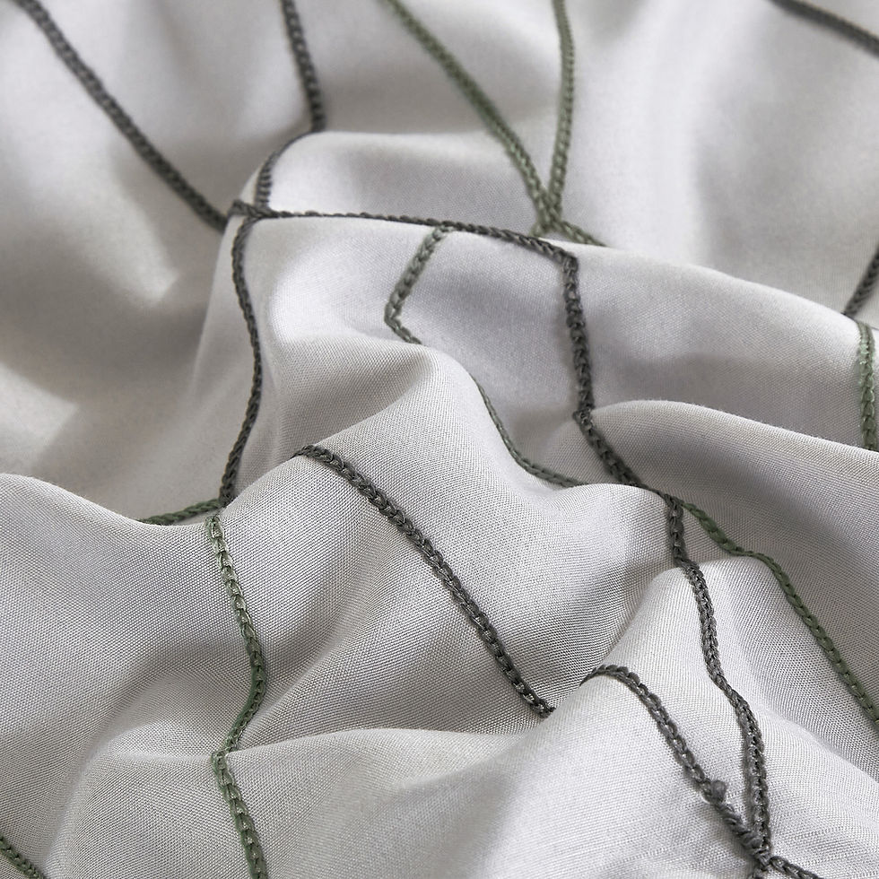 Thumbnail: Sage Green Comforter Set with Sheets