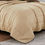Thumbnail: Beige and Brown Reversible 3-Piece Quilt Set