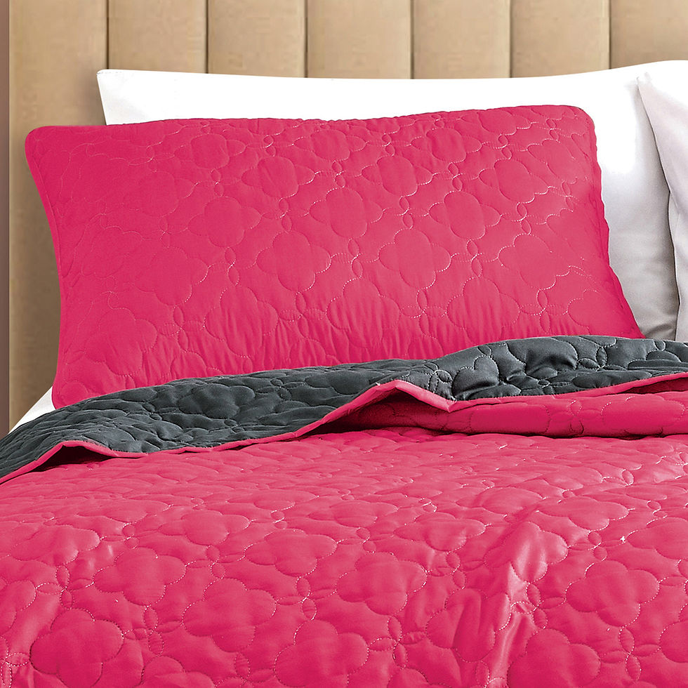 Thumbnail: Hot Pink Bedspread Set