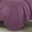Thumbnail: 3-Piece Purple Bedspread Quilt Set