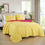 Thumbnail: Yellow and Pink Bedspread Set