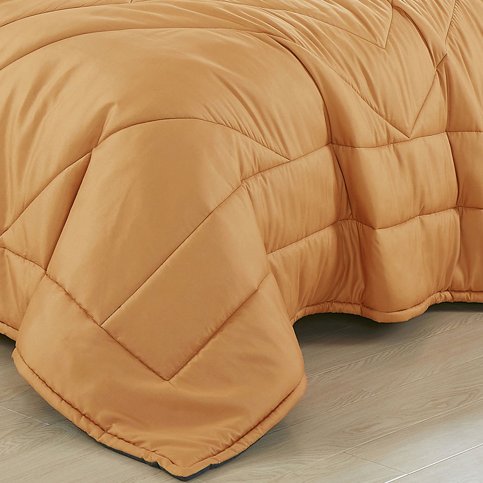 Thumbnail: Yellow Quilt Bedspread Coverlet Set