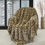 Thumbnail: Leopard Print Faux Fur Throw Blanket