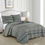 Thumbnail: Grey Boho Western Quilt Set