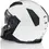 Thumbnail: Side view of Nexx X.40 White Helmet showcasing modular mechanism, aerodynamic shell, and smooth glossy finish.