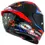 Thumbnail: Rear view Suomy SR-GP Bagnaia 2021 Helmet – spoiler, vents, MotoGP graphics