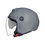 Thumbnail: Nexx Y.10 Plain Matte Nardo Grey Urban Retro Motorcycle Helmet featuring matte grey finish, compact open-face design, and DOT
