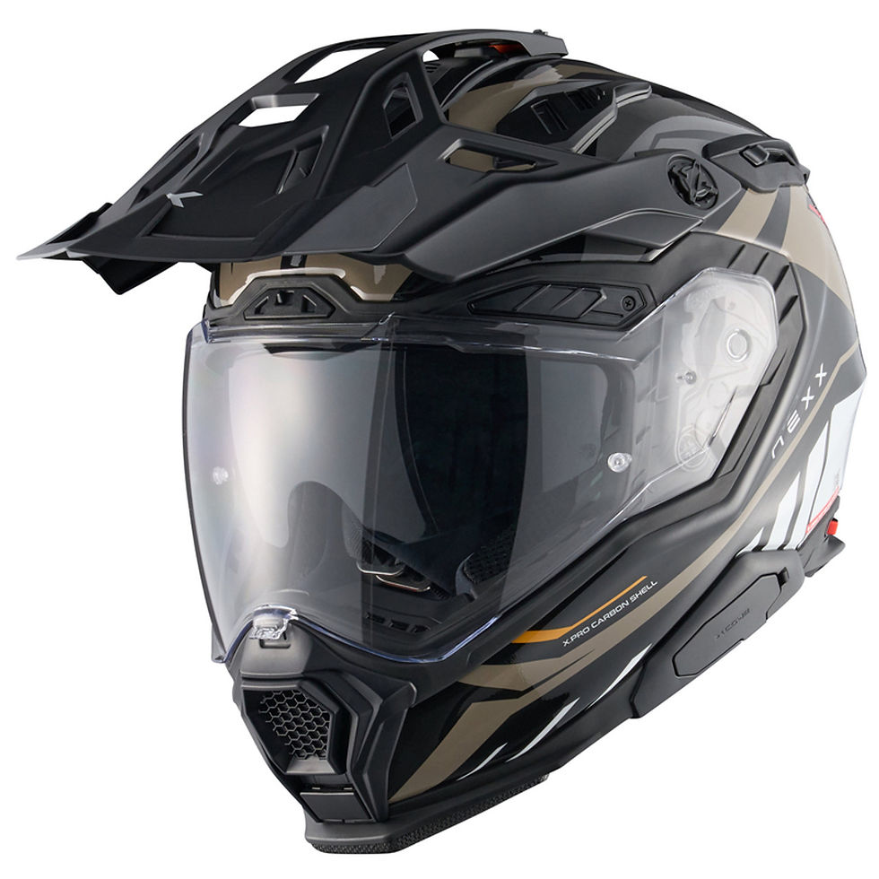 NEXX X.WED3 Gobi Sand White Motorcycle Adventure Helmet 1