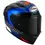 Thumbnail: Side profile of Suomy TX-PRO Glam Blue Racing Helmet highlighting aggressive shell shape and vent placement.
