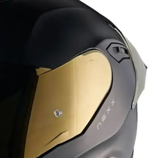 Thumbnail: NEXX Y100R Subsonic Matte Gold Sport Touring Motorcycle Helmet – DOT ECE, featuring aerodynamic full-face design and matte go