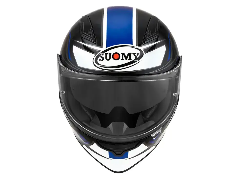 Thumbnail: blue suomy speedstar racing helmet
