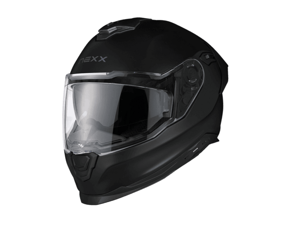 Nexx Y.100R FullBlack Matte Black Sport Touring Motorcycle Helmet – DOT ECE