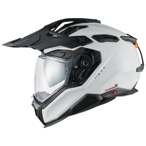 NEXX X.WED3 White Motorcycle Adventure Helmet | Braapking