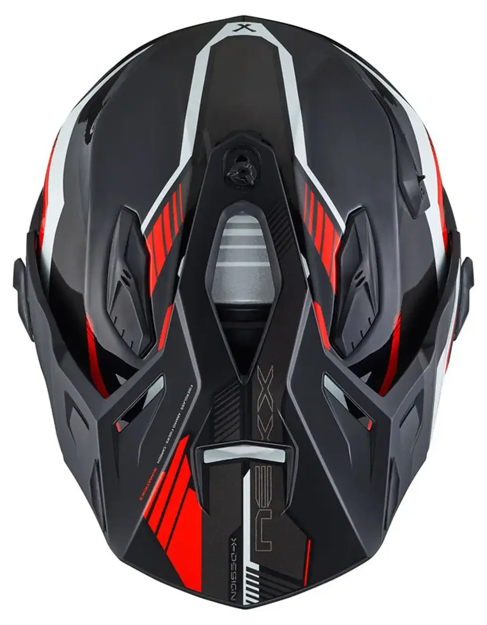 Thumbnail: Front view of NEXX X.WED2 Columbus Helmet showing clear visor, chin vents, and aggressive adventure-ready design.