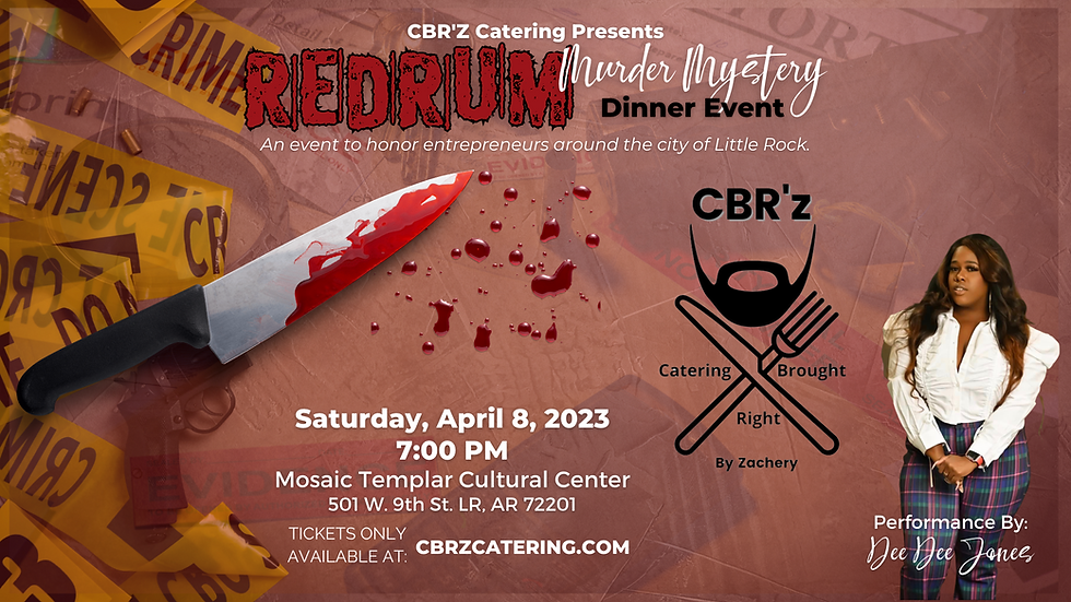Redrum Dinner Event