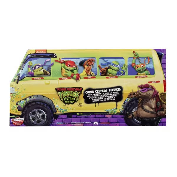 New Turtle Van Box Set Reveals April Figure from Mutant Mayhem Movie!