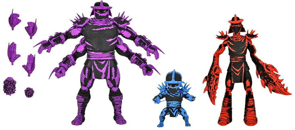 NECA Unveils Mirage Comics Shredder Clones Figures: Preorder Now