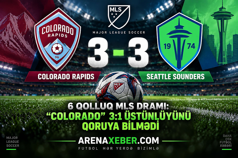 Colorado Rapids Seattle Sounders 3-3 Morgan Whittaker dubl