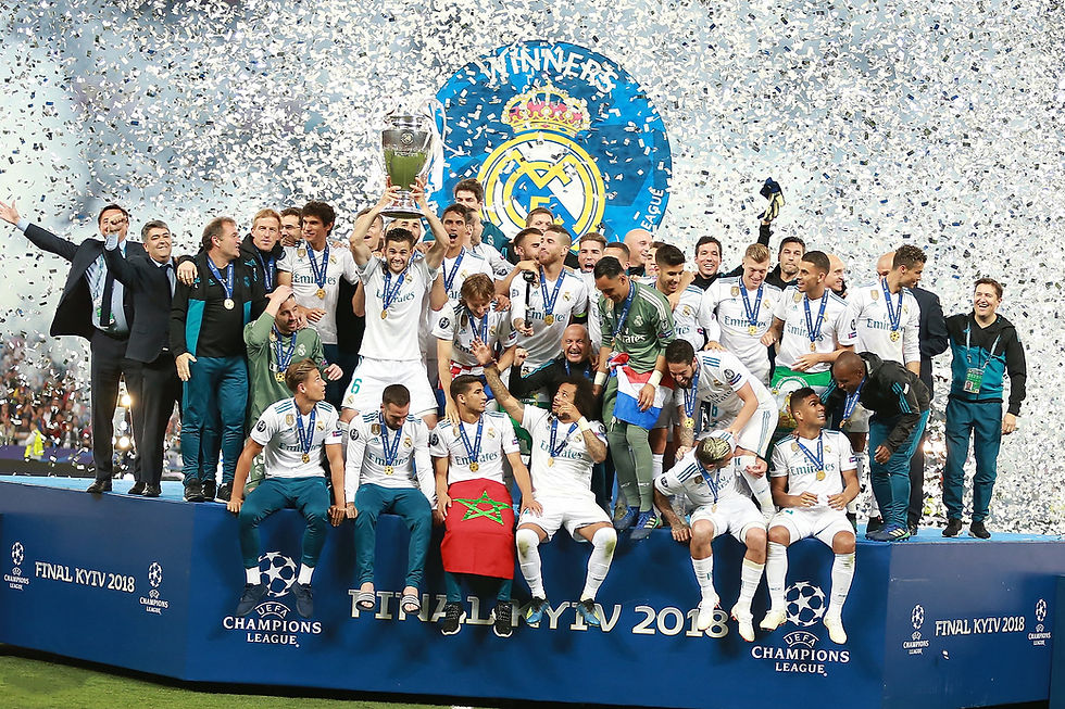 Real Madrid futbolçuları Çempionlar Liqasında