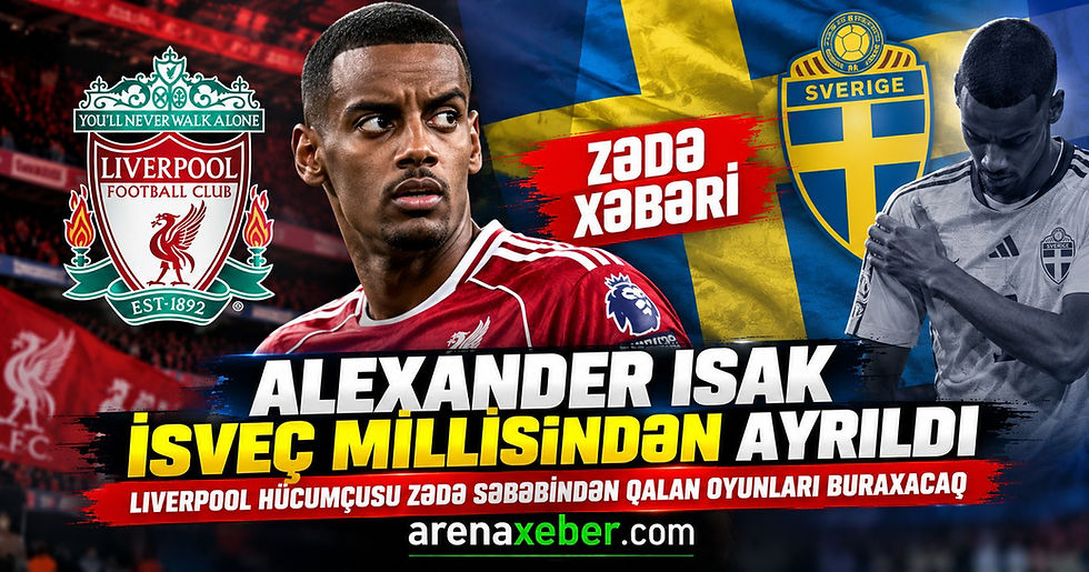 Liverpool və İsveç millisinin hücumçusu Alexander Isak.