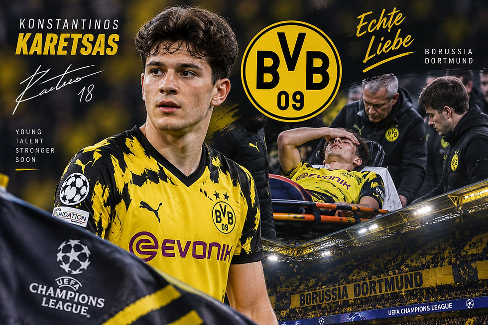 Dortmund “Borussiya”sının futbolçusu Konstantinos Karetsas