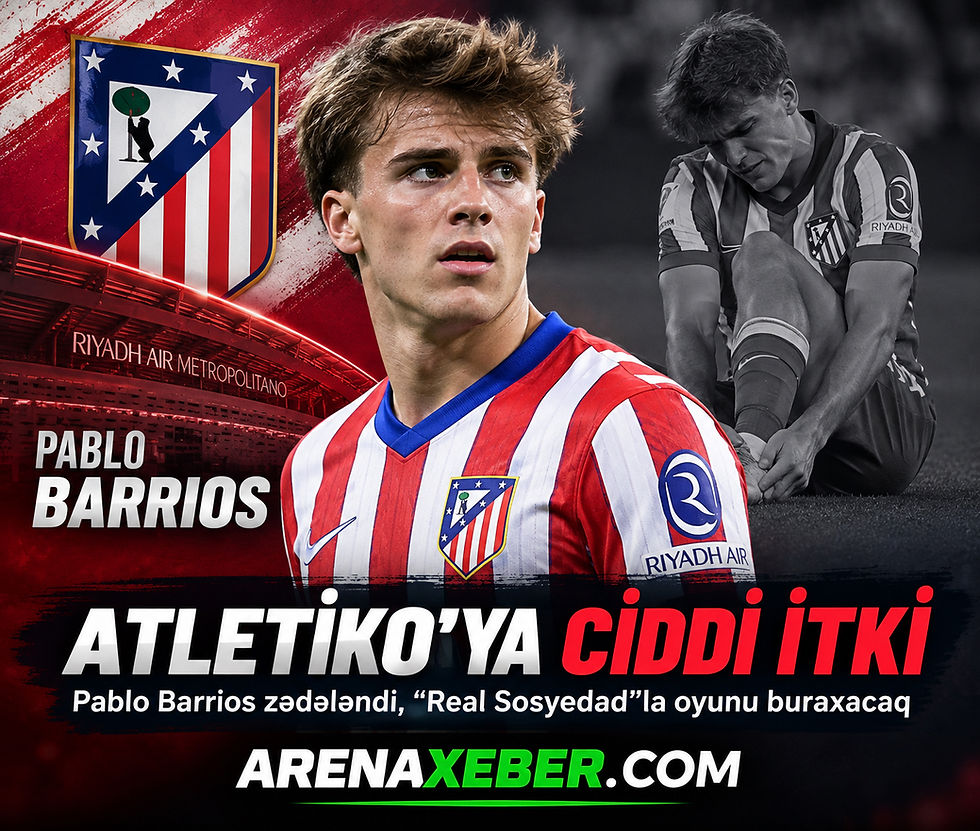 Pablo Barrios “Atletiko Madrid”in heyətində