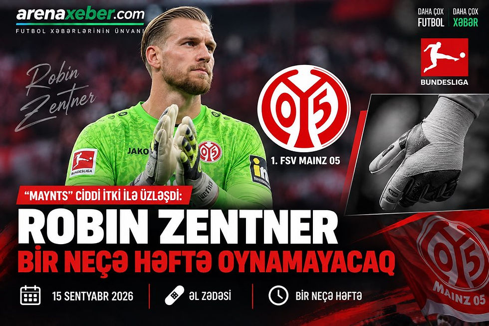 Robin Zentner “Maynts 05” forması ilə