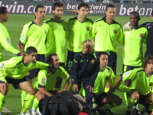 FC Barcelona futbolçuları