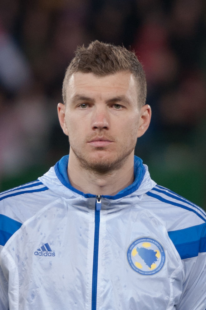Bosniya və Herseqovina millisinin hücumçusu Edin Dzeko