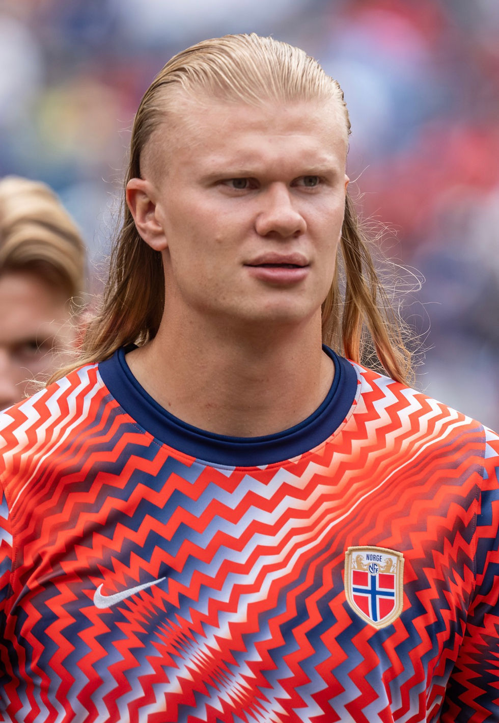 Erling Haaland Manchester City forması ilə futbol matçında