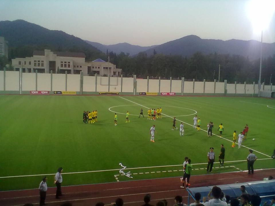 Azərbaycan II Liqasının açılış oyununa ev sahibliyi edən Zaqatala şəhər stadionu